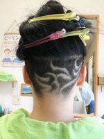 バリアート　女性