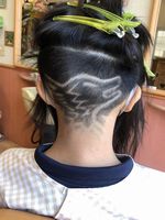 バリアート① 茨城県龍ヶ崎市のヘアーサロン(バーバーヤマナ)へようこそ！バリアート