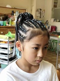 コーンロウ　ブレイズ　バーバーヤマナ