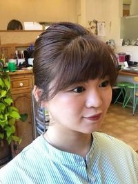 龍ヶ崎市　夜会巻き