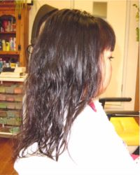 子供の縮毛矯正