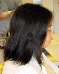 子供の縮毛矯正